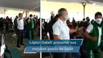 López-Gatell baila “Sobreviviré” antes de recibir vacuna antiCovid