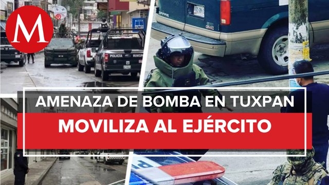 Asaltan con presunta bomba casa de empeño en Tuxpan, Veracruz
