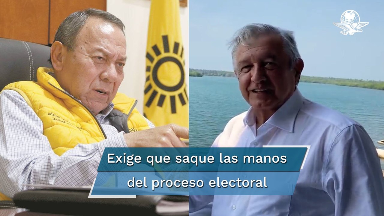 Presenta PRD denuncia contra AMLO por injerencia electoral