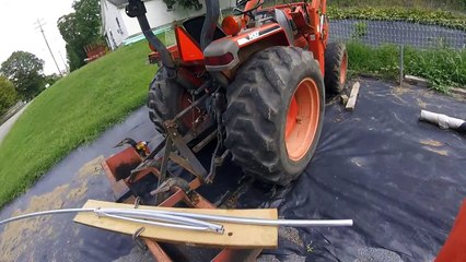 Bending The Bows For Our Bootstrap Farmer Diy Greenhouse Kit