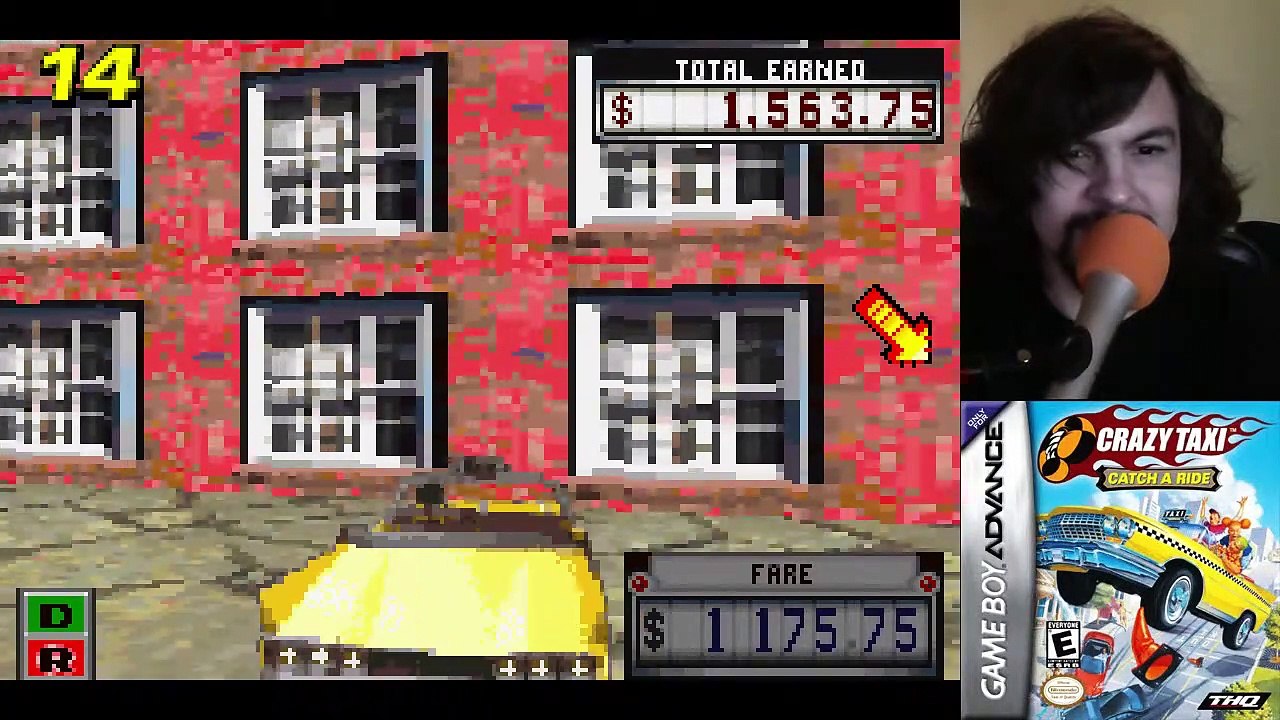 Old School - Crazy Taxi: Catch a Ride (GBA)