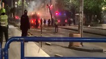 Nuevos disturbios a las afueras del estadio Romelio Martínez en Barranquilla