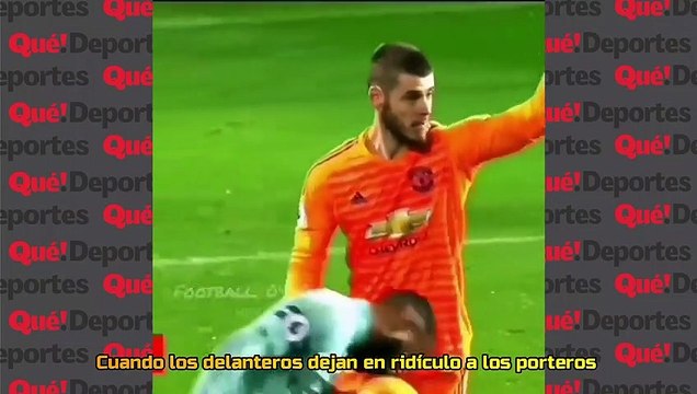 Cuando los delanteros dejan en ridículo a los porteros