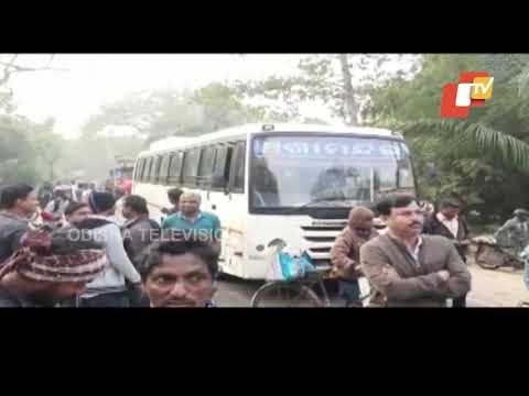 Truck Rams Into Morning Walker In Jajpur, Locals Stage Road Blockade