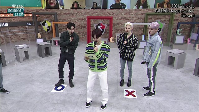 [After School Club] DAEHWI's tongue twister (jib ver.) (대휘의 발음연습(지미집 버전)