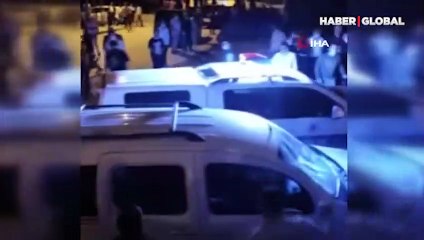 Öldürülen gencin yakınları ortalığı savaş alanına çevirdi