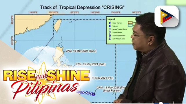 PTV INFO WEATHER: Mga detalye sa pagkilos ng bagyong #CrisingPH na patuloy na umiiral sa bansa