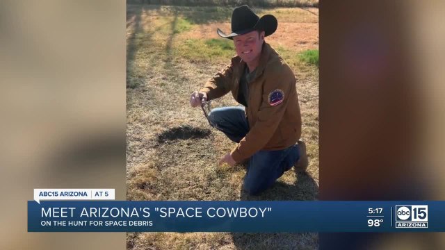 Arizona 'meteor hunter' helps recover SpaceX debris in Washington