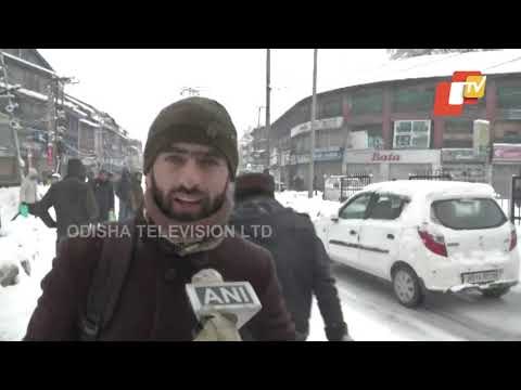 Fresh Snowfall In Kashmir Valley, Srinagar-Jammu Highway Closed
