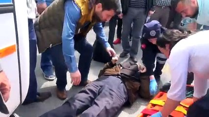 Otobüs çarpan adama eşinden şok tepki: Oh olsun sana, keşke ölseydin