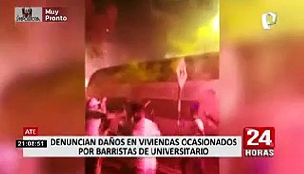 Vecinos aterrados por disturbios tras partido de la Copa Libertadores en el Monumental