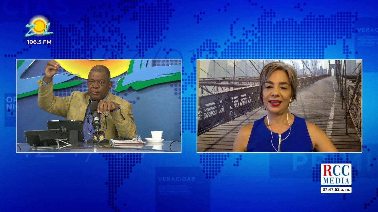 María Elena Nuñez comenta conflictos del  PRM en Santiago