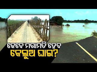 Embankment Breach In Jajpur-OTV Report