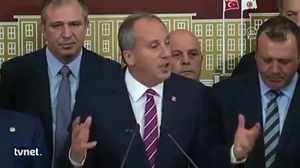CHP'li Muharrem İnce Türkiye'nin vicdanına sesleniyor