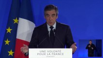 La déclaration de François Fillon à la suite des résultats du premier tour de l'élection présidentielle.