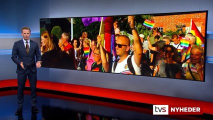 Pride-fest skal nu også holdes i Aabenraa | Oliver Rahr Lysholm og Helene Johansen | 23-04-2021 | TV SYD @ TV2 Danmark