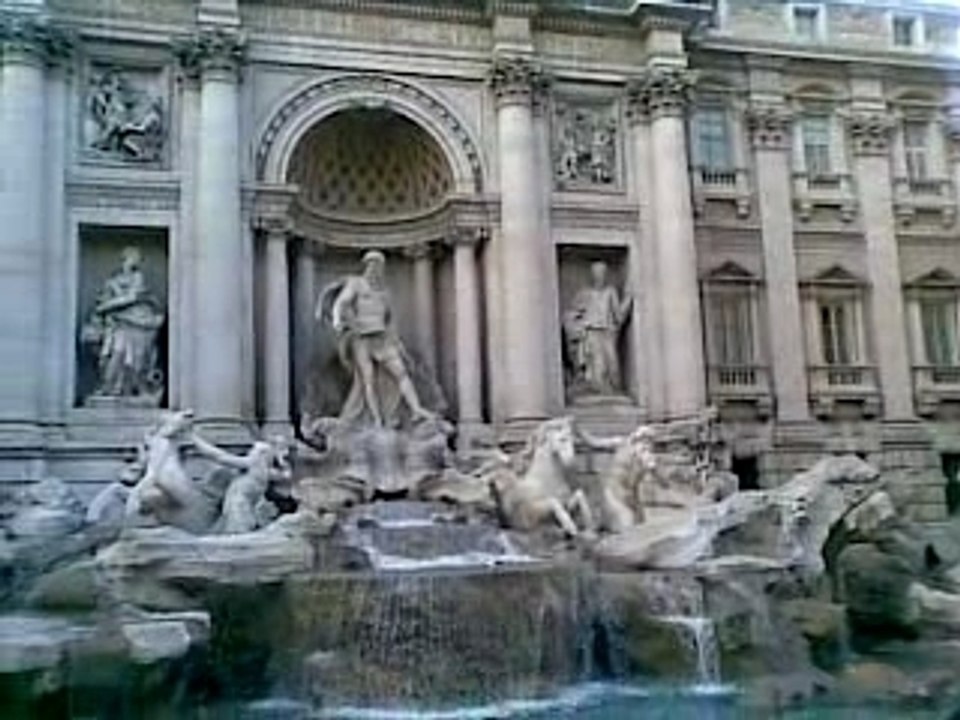 La Fontaine de Trevi, Rome