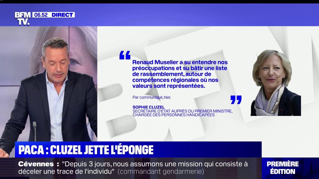 Régionales en PACA: Sophie Cluzel ne présentera pas de liste LaREM et apporte son "soutien" à Renaud Muselier