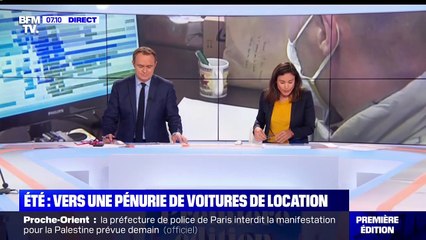 Eté: vers une pénurie de voitures de location - 14/05