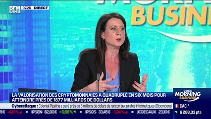 Claire Balva (KPMG France): La valorisation des cryptomonnaies a quadruplé en six mois - 14/05
