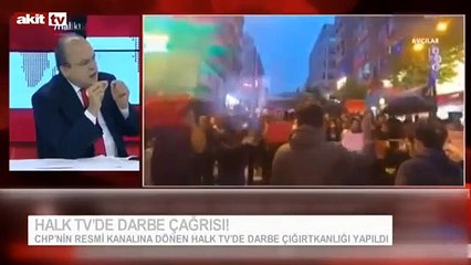 Halk TV'de darbe çağrısı