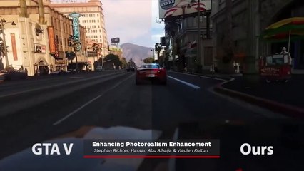 GTA 5 Stunning Photorealism With An Experimental AI Tool
