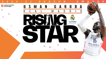 2020-21 Turkish Airlines EuroLeague Rising Star: Usman Garuba, Real Madrid