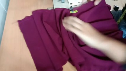 Cara Menjahit  Outer Sifon Cantik Paling Mudah Bagian 2