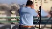 Gazze'de bulunan El-Şuruk Kulesi'nin vurulma anına ait yeni görüntüler ortaya çıktı