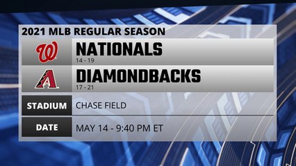 Nationals @ Diamondbacks Game Preview for MAY 14 -  9:40 PM ET