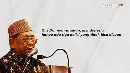 Mengenal Jenderal Hoegeng, Kapolri Antisuap yang Disebut Gus Dur dalam Humornya