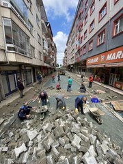 FINDIKLI'DA CADDE 'İMECE' USULÜ YENİLENDİ