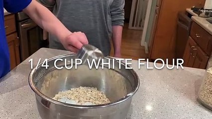 Quick & Easy Oatmeal Cookies - Gluten Free Option In Comments