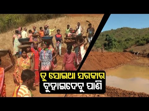 Overlooked By Govt, Koraput Villagers Contribute Labour & Build Embankment