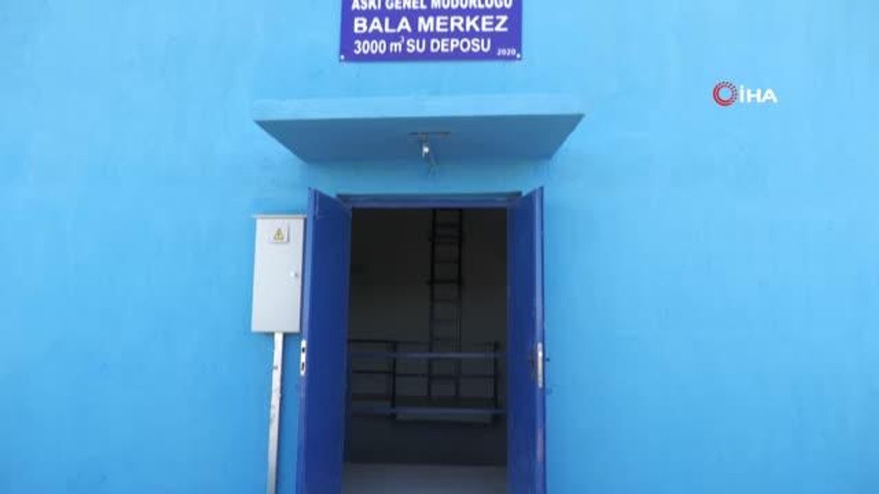 - ASKİ Bala ilçesinin 40 yıllık içme suyu sorunu çözüyor