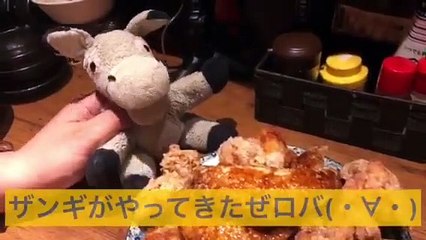 ろんばVSザンギ　頂上決戦だぜロバ(・∀・)