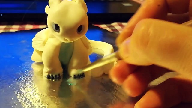 How To Train Your Dragon 3 Cake | Tiny Toothless And Light Fury