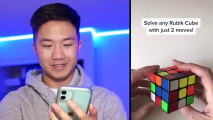 Solve Any Rubik'S Cube In 2 Moves?!