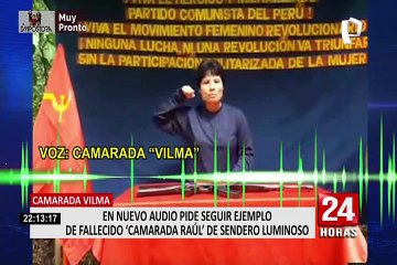 Filtran nuevo audio de "camarada Vilma" de Sendero Luminoso