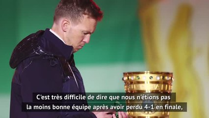 Finale - Nagelsmann : "Beaucoup de choses sont allées dans le sens de Dortmund"