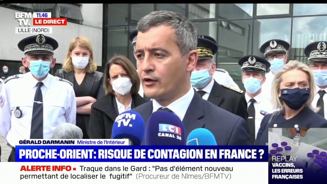Gérald Darmanin: Il ne peut pas y avoir de manifestations de haine, de manifestations antisémites en France