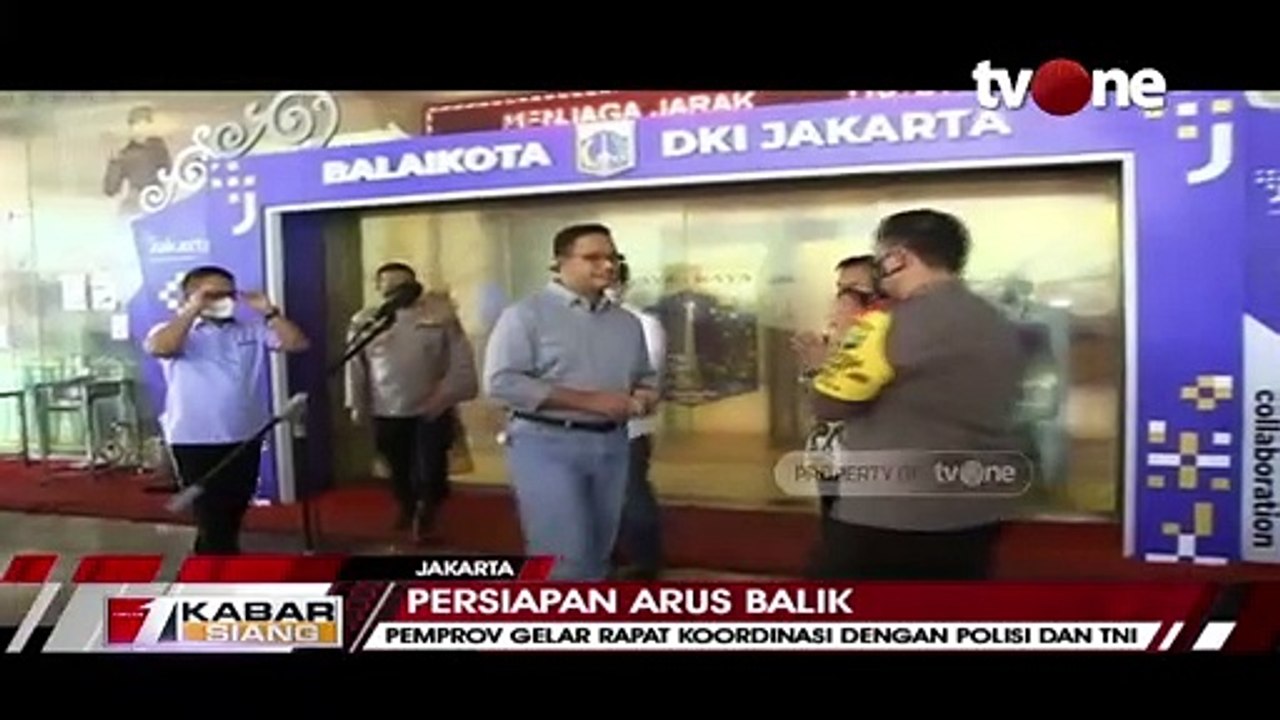 Pemprov DKI Gelar Rapat Koordinasi Penyekatan Arus Balik