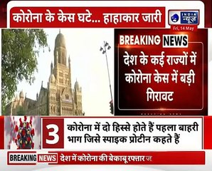 देश में कोरोना केस घटे...हाहाकार जारी,दिल्ली ,यूपी,बिहार में केस दर घटकर 10 फीसदी के नीचे पहुंचा