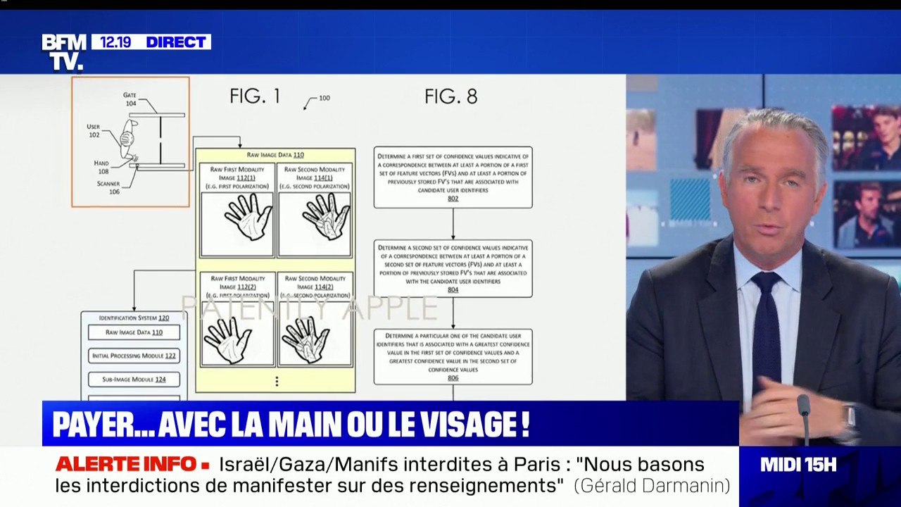 Le paiement sans contact avec la main ou le visage se développe