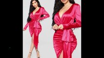 AMAZING SILK SATIN OUTFIT WITH AMAZING COLORS | EVERY WOMAN LOOKS SEXY IN THIS SATIN OUTFIT | #8