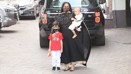Arpita Sharma  बच्चों संग पहुंची Salman Khan के घर ईद मनाने ; Watch video | FilmiBeat