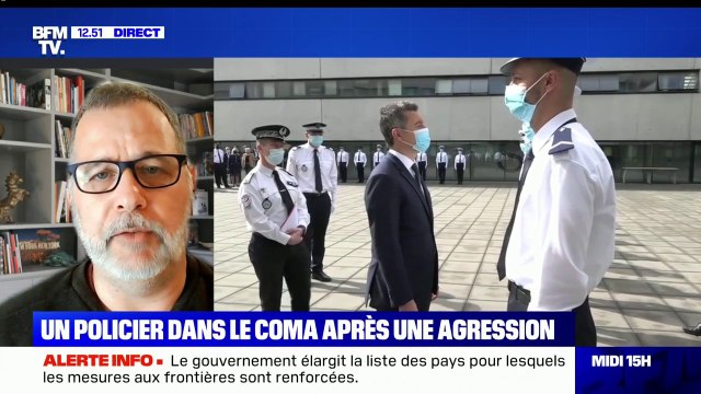 Agression d'un policier dans la Loire: pour le secrétaire général du syndicat Alternative Police, cela démontre la violence quotidienne que subit la police