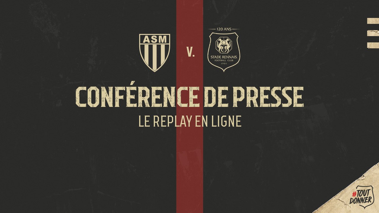 J37. #ASMSRFC - Replay de la conférence de presse d'avant-match