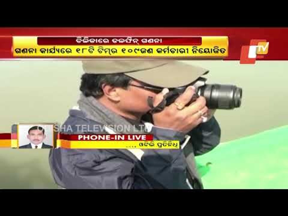 Irrawaddy Dolphin Counting Underway In Chilika From Today