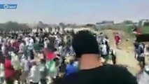 حراك شعبي أردني يتجاوز قوات الأمن بلقرب من الحدود الفلسطينية